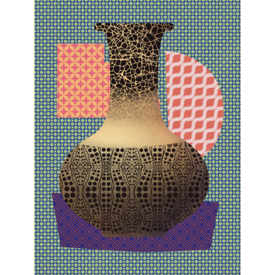 Yellow Vase and Mat