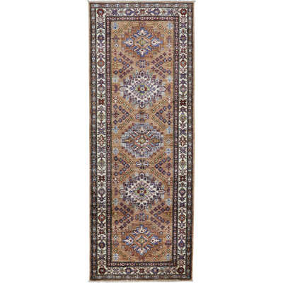 Eggshell Runner Super Kazak 2'6" x 6'9"