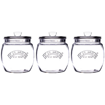 Universal Push Top Jars 0.85 Litre