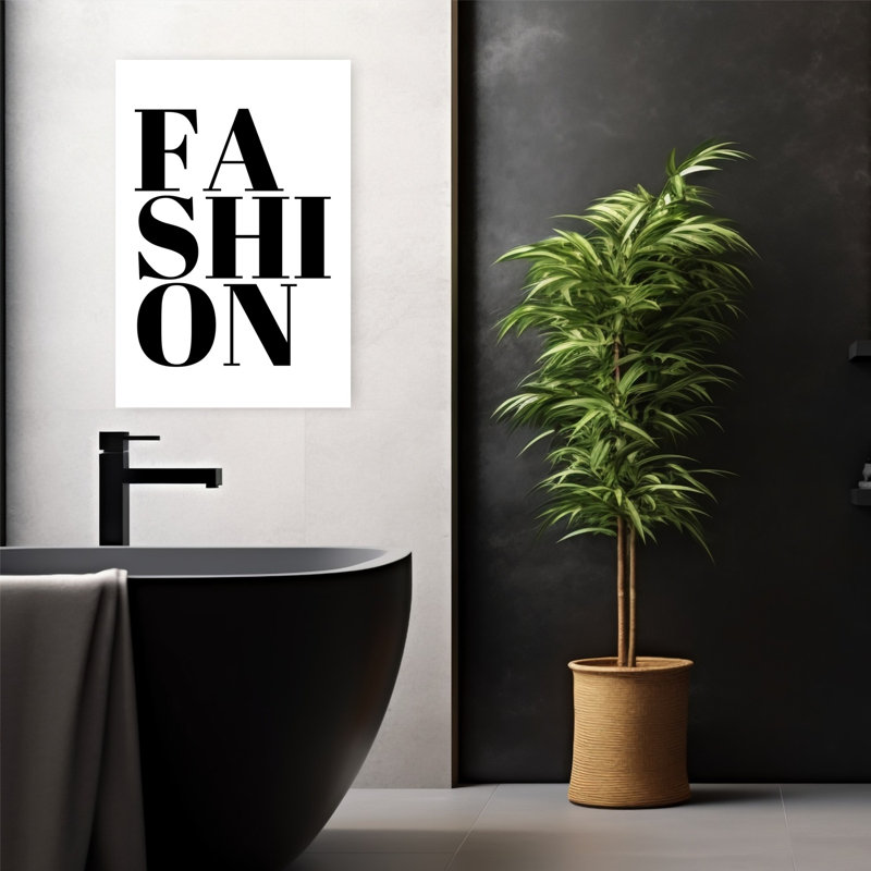 FASHION Modern Wall Art Print, 60.96cm H x 40.64cm W
