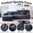 106" Modular Cloud Sectional Couch with Deep Seat and L-Shape Chaise,Cup Holder & Side Pocket, No Assembly Required Upholstery Compression Sofa  for Living Room or Bedroom-304978229-304978226