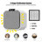 Costway Tabletop Air Purifier with HEPA Type Filter and Humidifier Function for 162 cu. ft.