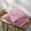 Ensemble de serviettes de bain 4 pièces diagonales à séchage rapide 100% coton-1826061366