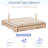 Outsunny 41.75'' x 47.75'' Solid Wood Square Sandbox-92914325