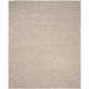 Elle Handmade Wool Beige Rug