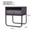 Homayun 50.2 cm W Bedside Table-40431207