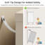 Commode 6 tiroirs 47 po de large avec 2 prises CA, 1 port USB et 1 station de charge de type C-2053825975