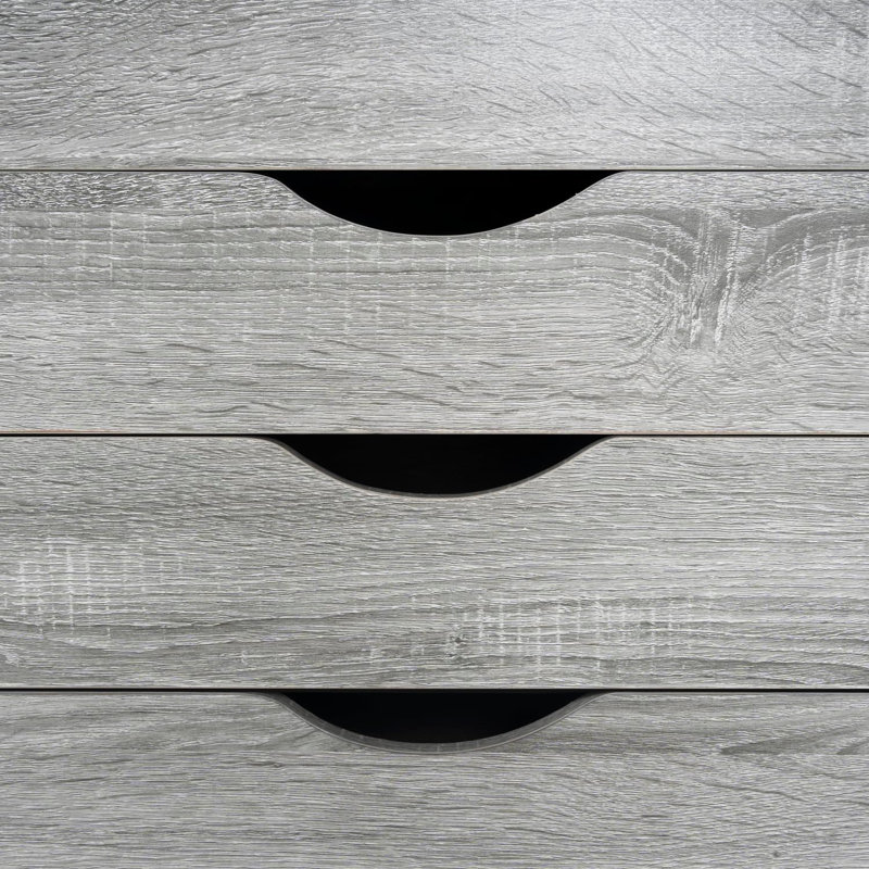 Classeur de bureau 7 tiroirs, Gris