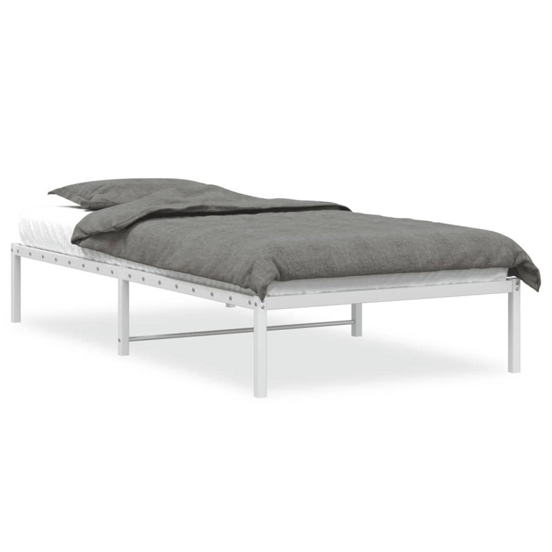 Akenside Bed, 107 x 203cm, White