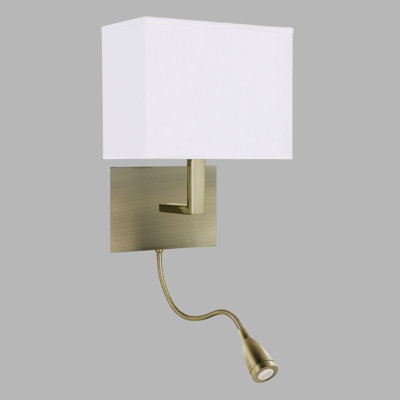 Valleystone Mild Steel LED Armed Sconce