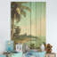 Coastal Vintage Tropical Coastline - Coastal Tropical sur impression sur bois-2130741899
