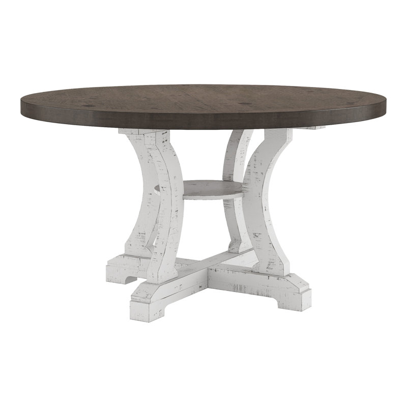 Table de salle à manger Joanie, Grey/White