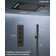 Thermostatic Shower System 22.83" L x 14.96" W High-Pressure Ceiling Mount Shower Head with LED Light