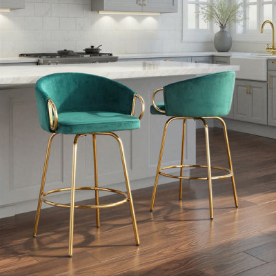 Tabouret de comptoir pivotant 26,25 po Arabelle