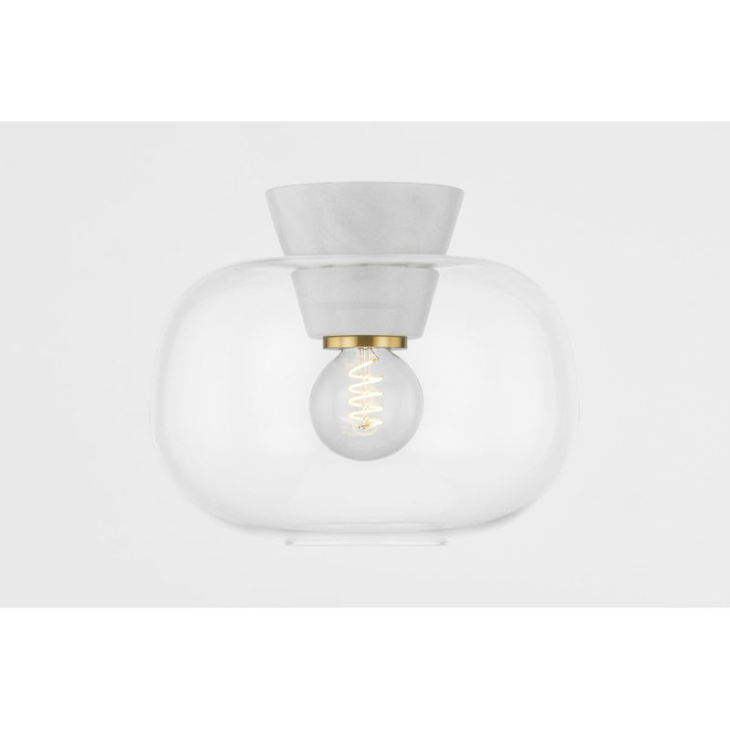 Plafonnier encastré 1 lumière Ariella