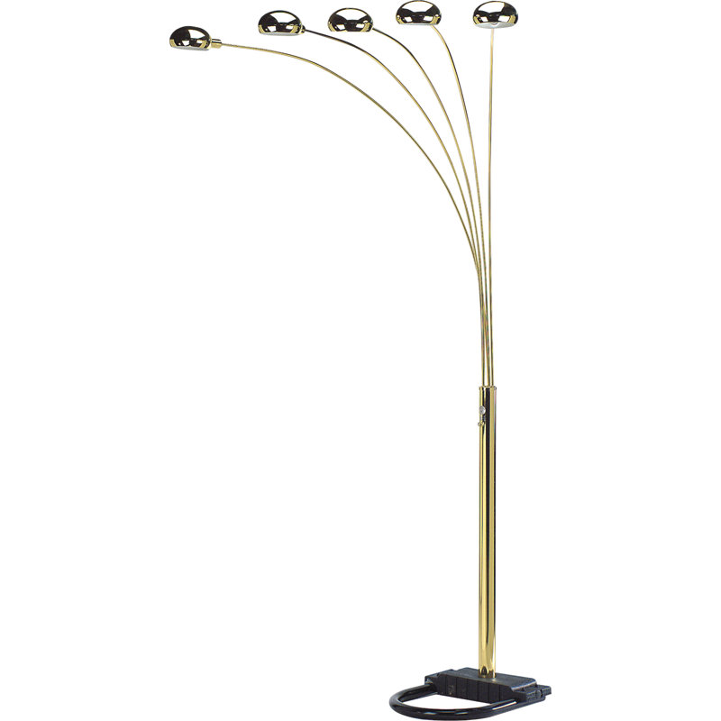 Lampe sur pied à 84 têtes H 84 po (1pc / Ctn) (2,24 / 33,97), Doré, Doré