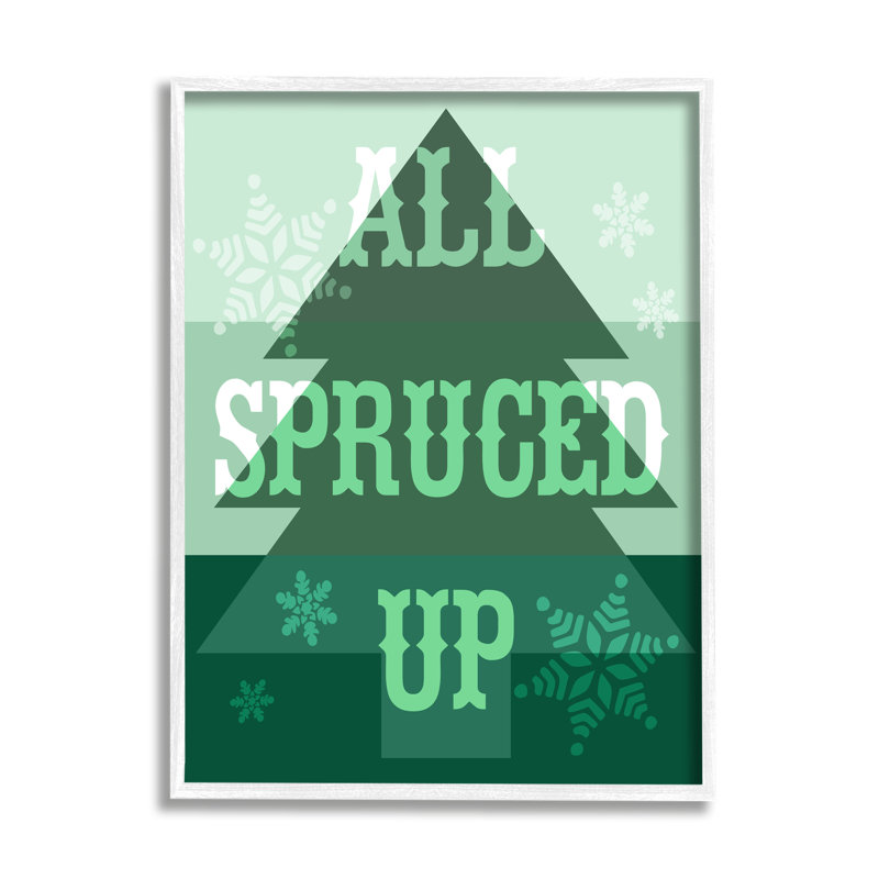 ba-844, reproduction encadrée sur toile «All Sprived up Holiday» par Lil 'Rue, Giclée encadrée blanc bord de mer