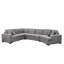 Canapé modulaire rembourré 4 pièces Ommie-325767788