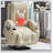 PU Infinite Position Power Lift Recliner Chair For Elderly, Heavy Duty With 8-Point Vibration Massage, Lumbar Heating, USB Port, And Cup Holders-655683812