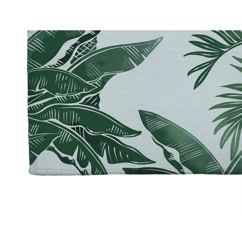 In the Jungle Outdoor Area Rug, Runner 2'6" x 8'