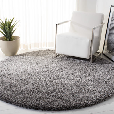 Mirabal Royal Shag Performance Solid Color Rug