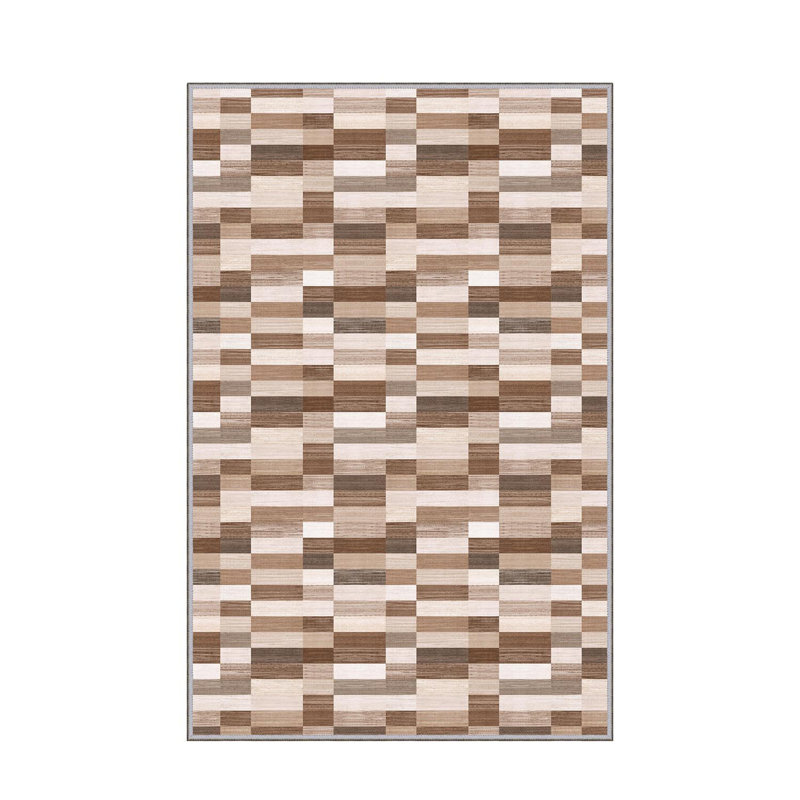 Antibacterial Hall Carpet, 39.4 x 59.1 inches | 100% Polyester, 0.4 in Pile Height, Non-Slip PVC Felt Dot Underside | Machine Washable, 3D Digital Printing, Durable & Stylish for Modern Home Décor