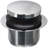 1-1/2" x 12" Sch. 40 ABS-Toe Bathtub Leg Drain with Two-Hole Overflow-37144971