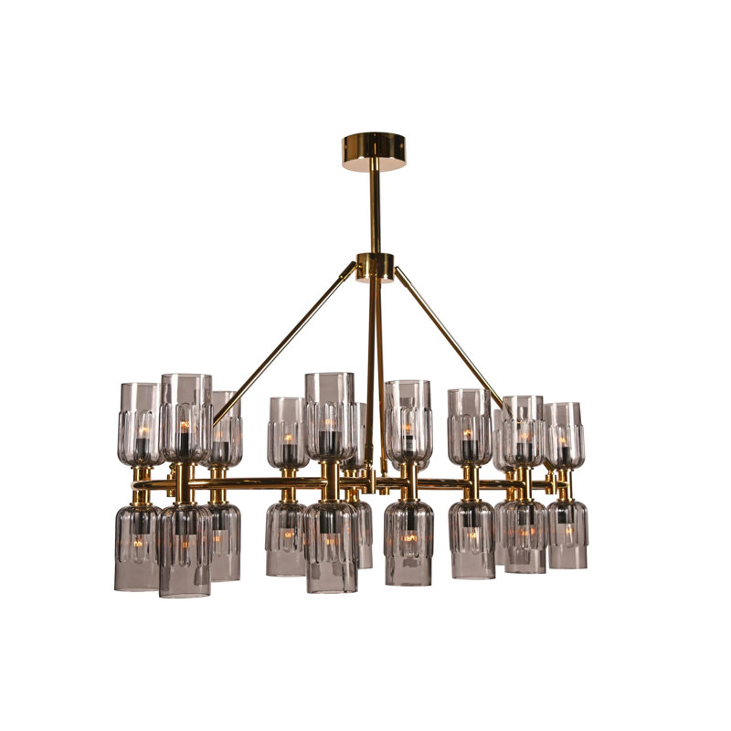 Lustre de salle à manger Escalade D54, Laiton poli