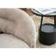 Fauteuil d'appoint pivotant rembourré-1996868920