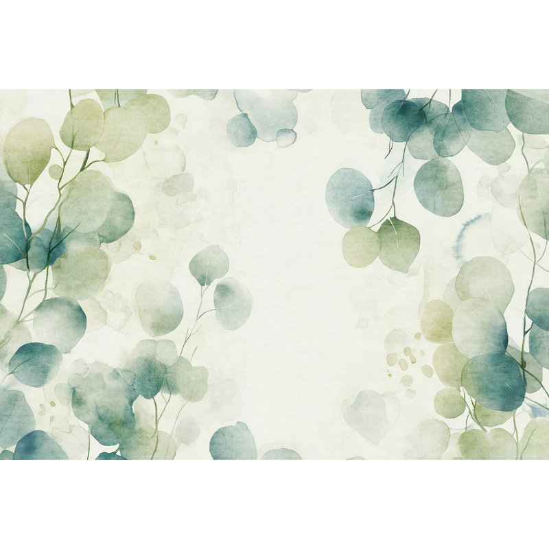 Green Whisper Wall Mural