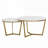 Modern Round Nesting Coffee Table Set