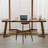 Light walnut Rectangular Solid Wood desks-107672480