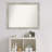 Dove Greywash Narrow Bathroom Vanity Non-Beveled Wall Mirror-776274890