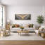 «Classic Angel White Wings Light Glow Abstract», impression sur toile encadrée-126313691-126313694