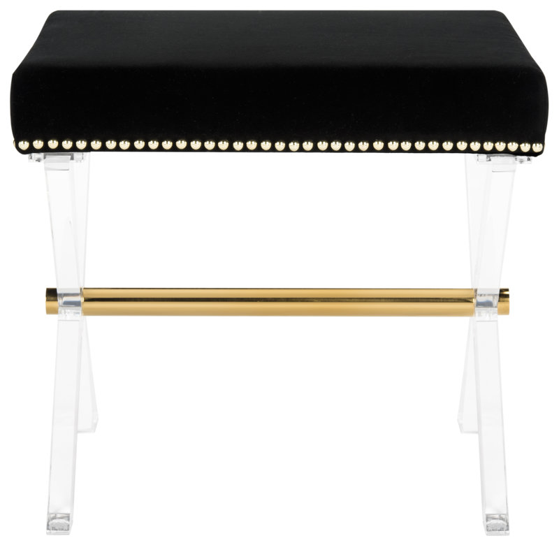 Jezebel Acrylic Accent Stool