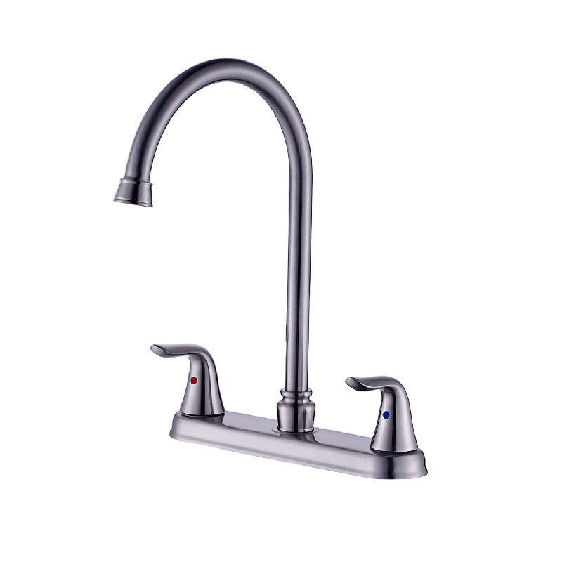 KIKO HOME Kitchen Faucet, Brushed Nickel