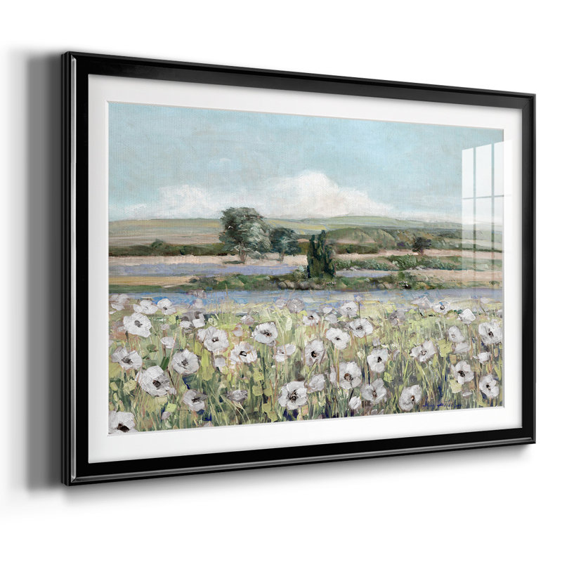 Poppy Valley rétro, H 19 po x l 27 po x P 1,5 po, Noir