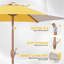 Parasol de patio 7,5 pi avec inclinaison et manivelle Arlmont & Co.-547119647