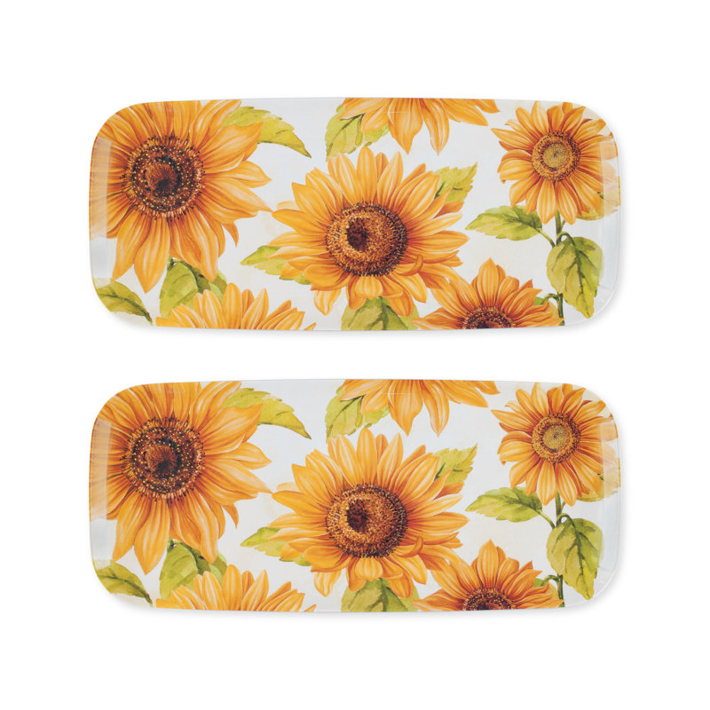 Miapetra Melamine Tray - Set of 2