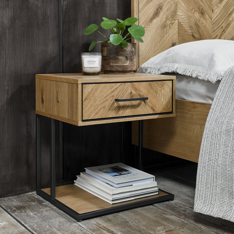 Lorelai 45.7cm W Bedside Table
