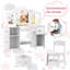 Dressing Table with Mirror-97761845