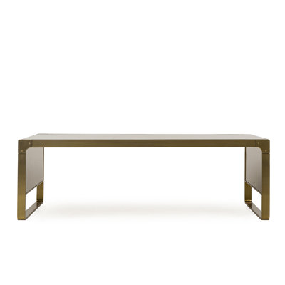 Evans Glass Top Coffee Table