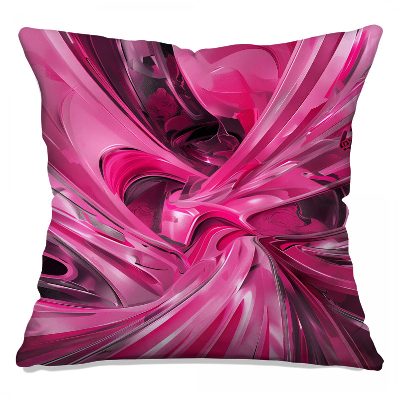 Coussins décoratifs à double face Dynamic Swirls, 18 x 18 inches