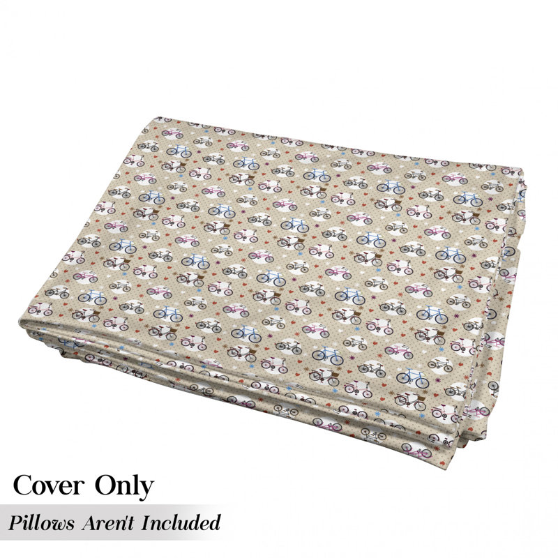 Housse de coussin romantique, H 2 po x l 27 po x P 88 po