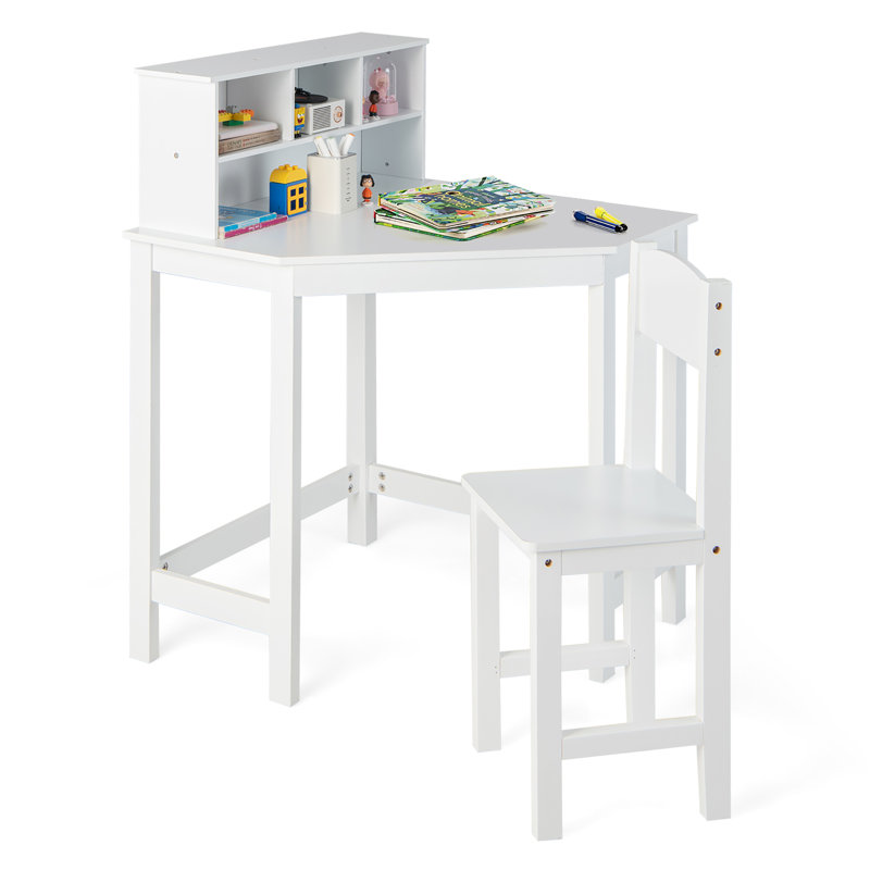 Bureau d'angle avec huche Vizzapu