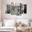 Reproduction d'art sur toile jaune-1807122574