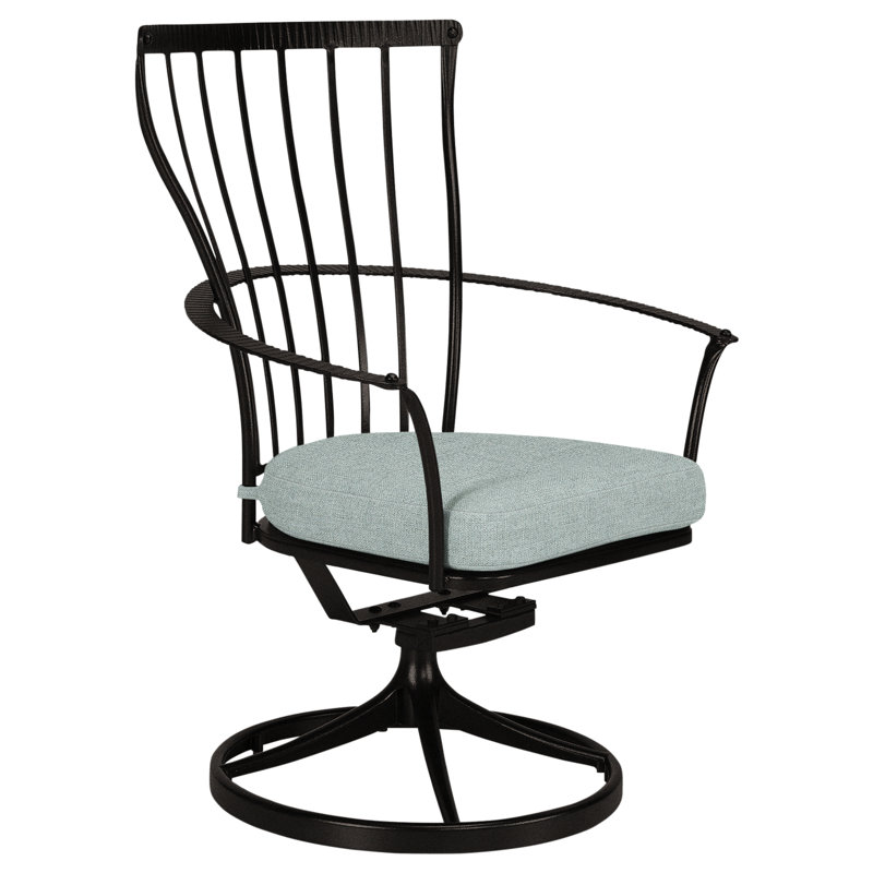 Monterra Outdoor Rocker Chair, Flagship Stone Sunbrella®, Carbon Black