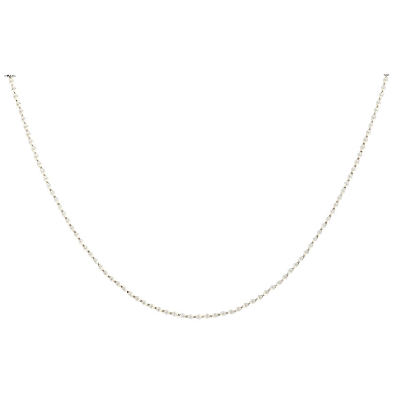 Collier 240 Chandelier, 254.8" H x 2" W x 2" D, Polished Nickel