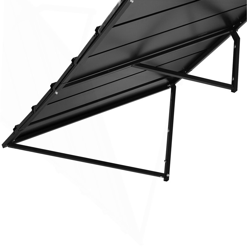 Auvent pour fenêtre avec auvent de porte d'extérieur en acier antirouille 104 x 36 po