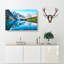 Morraine Lake In Banff Canada - Wrapped Canvas-56629106